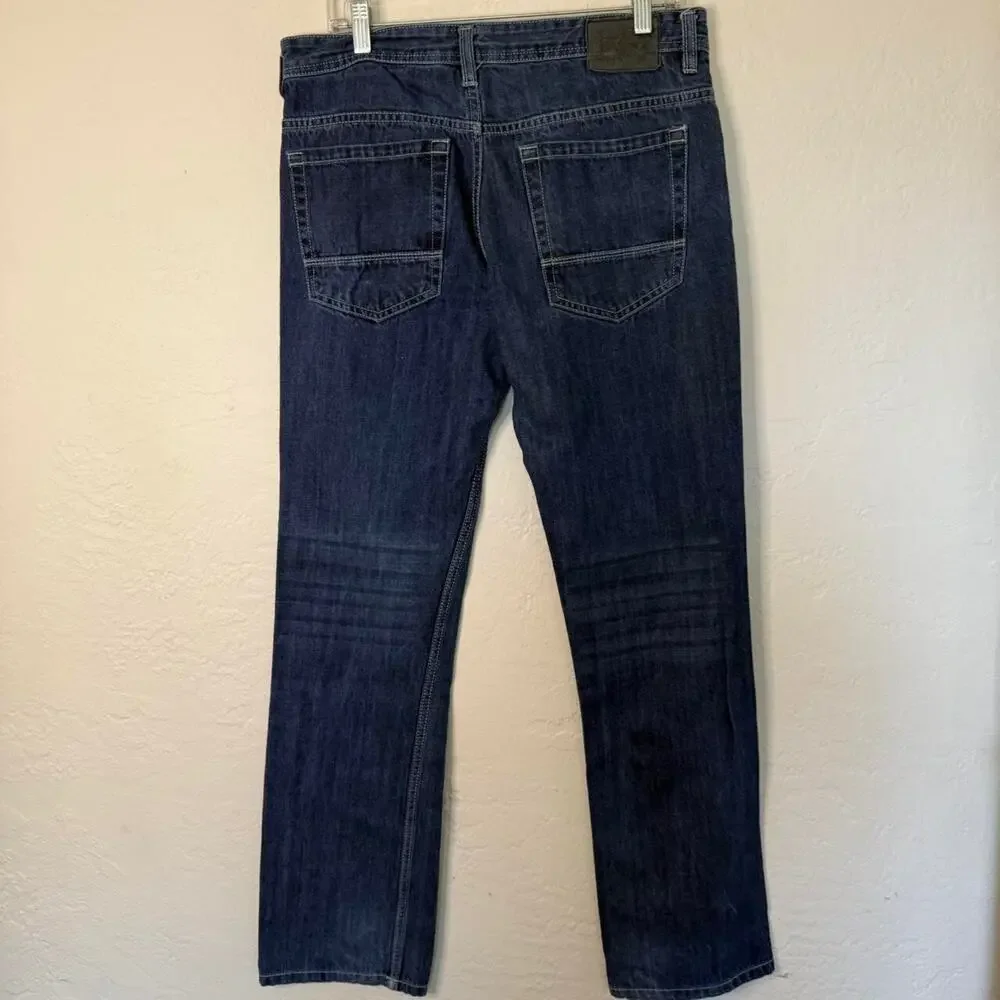 Jeans by Buffalo Spencer Slim Mens 32x32 Blue Denim Dark wash